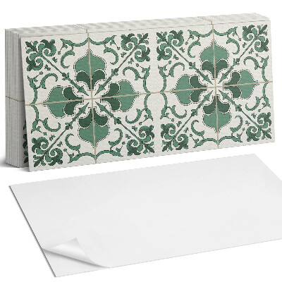 Panel ścienny do kuchni Elegancki wzór roślinny