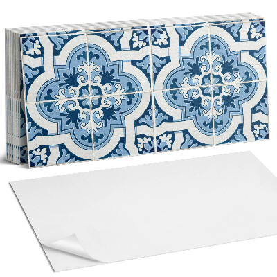 Panel ścienny do kuchni Wzór kafli z ornamentami