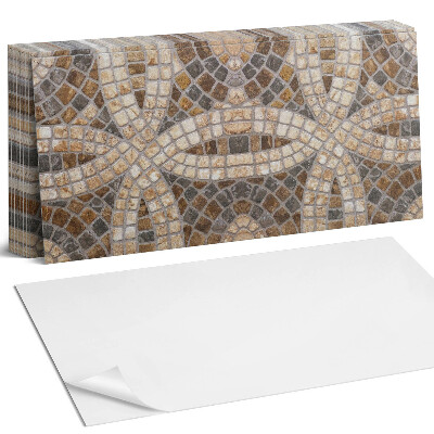 Panel ścienny do kuchni Wzór mozaikowy w splocie