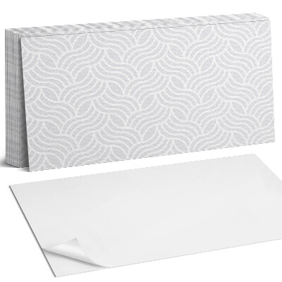 Panel samoprzylepny na ścianę Fale w harmonijnym układzie