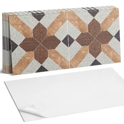 Panel samoprzylepny na ścianę Wzór geometryczny z motywem