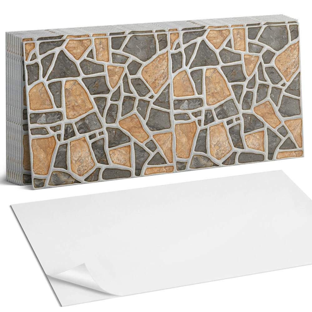 Panel samoprzylepny na ścianę Wzór kamiennej mozaiki