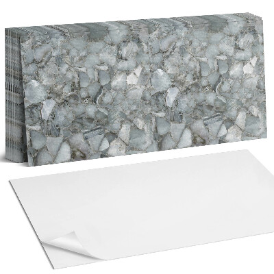 Panel samoprzylepny na ścianę Kamienna mozaika z żyłkami