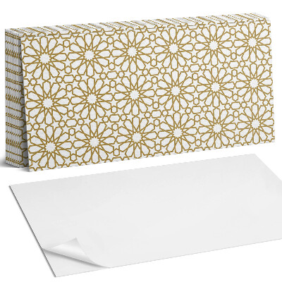 Panel ścienny do kuchni Geometryczny wzór z gwiazdami