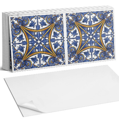 Panel ścienny do kuchni Wzór roślinny z ornamentami