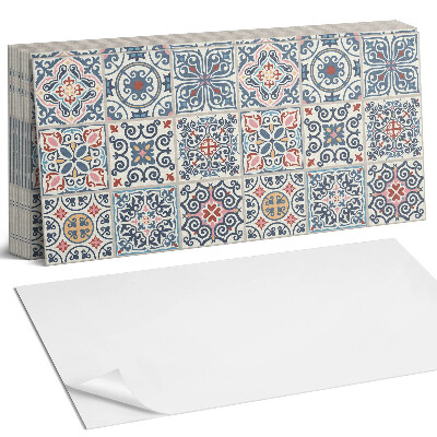 Panel ścienny do kuchni Wzory w stylu mozaiki