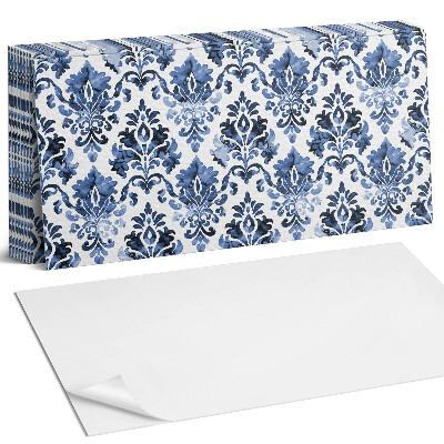 Panel samoprzylepny na ścianę Kwiatowy wzór w stylu barokowym