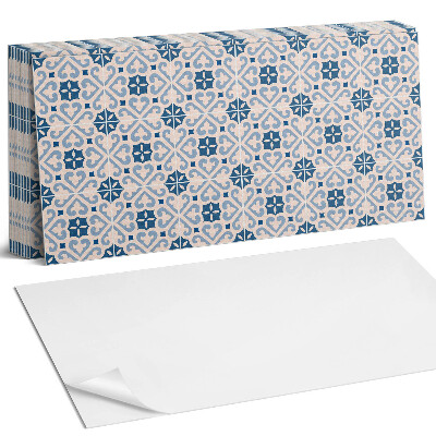 Panel ścienny do kuchni Wzór z ornamentami na płytkach