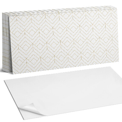 Panel samoprzylepny na ścianę Geometryczny wzór w romby