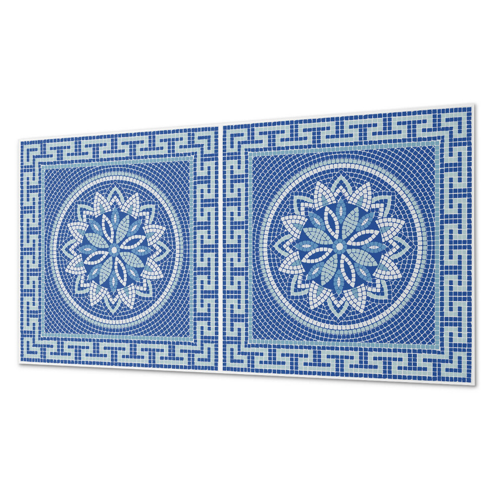 Panel samoprzylepny na ścianę Mosaic floral pattern design