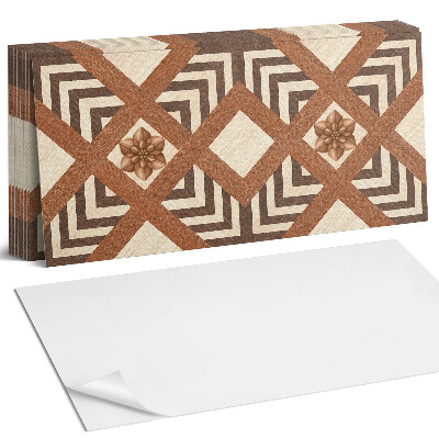 Panel samoprzylepny na ścianę Wzór z geometrycznymi motywami