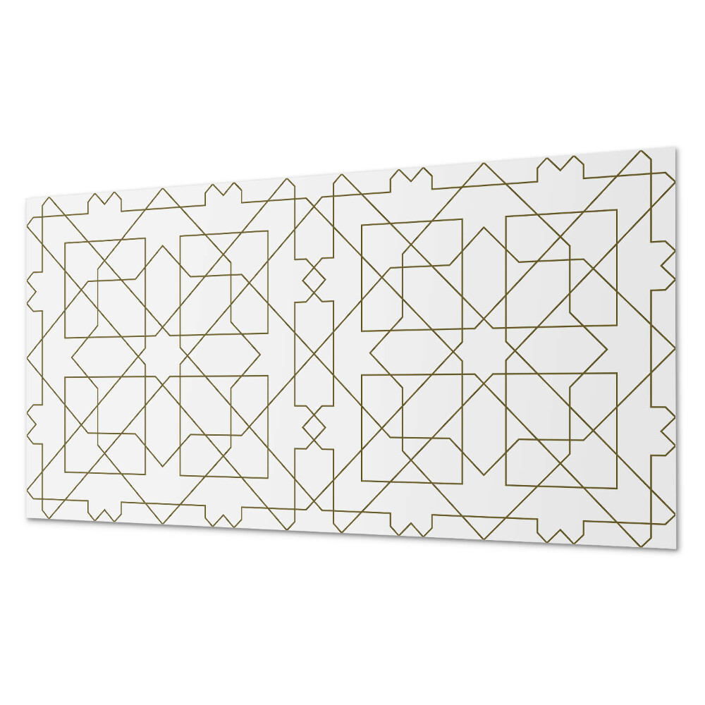 Panel samoprzylepny na ścianę Geometryczny wzór linii