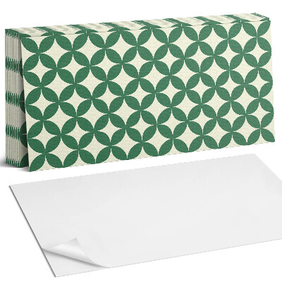 Panel ścienny do kuchni Motyw liści w siatce