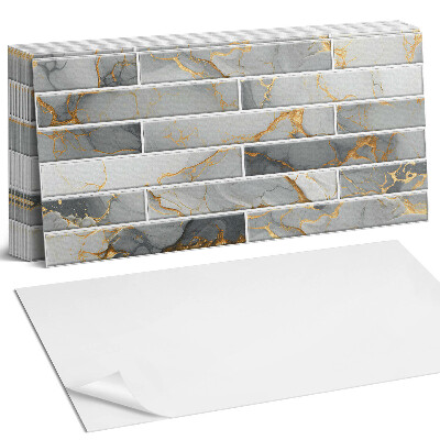 Panel ścienny do kuchni Elegancki wzór z marmuru