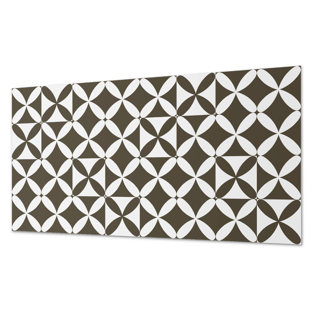 Panel ścienny do kuchni Abstrakcyjny wzór geometryczny