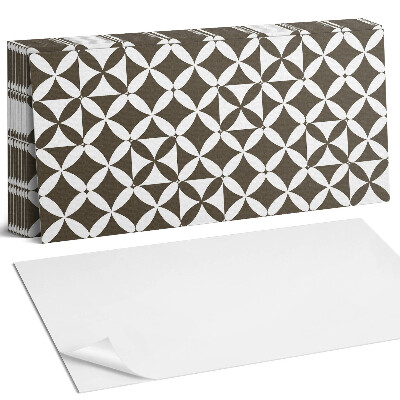 Panel ścienny do kuchni Abstrakcyjny wzór geometryczny