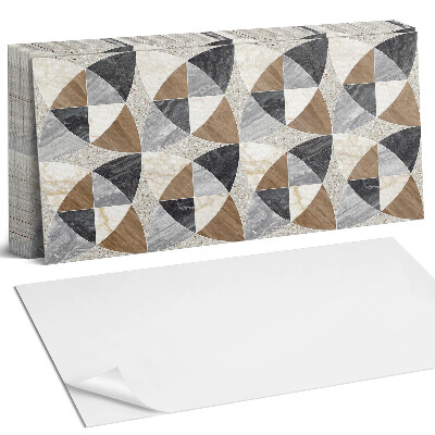 Panel samoprzylepny na ścianę Geometryczny wzór kafli