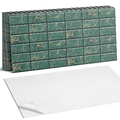 Panel ścienny do kuchni Wzór marmurowych kafelków