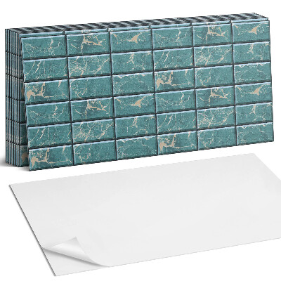 Panel ścienny do kuchni Wzór płytek marmurowych