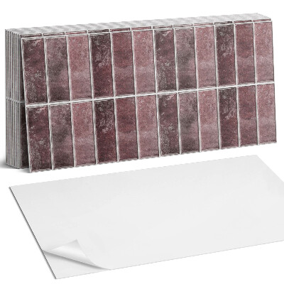 Panel samoprzylepny na ścianę Pionowe pasy w mozaice