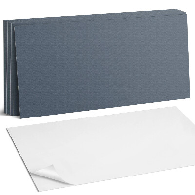 Panel samoprzylepny na ścianę Kolor Ciemnoniebieski