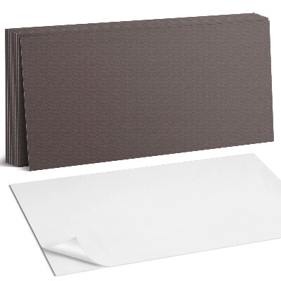 Panel samoprzylepny na ścianę Kolor Brązowy