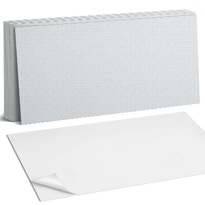 Panel samoprzylepny na ścianę Kolor biały