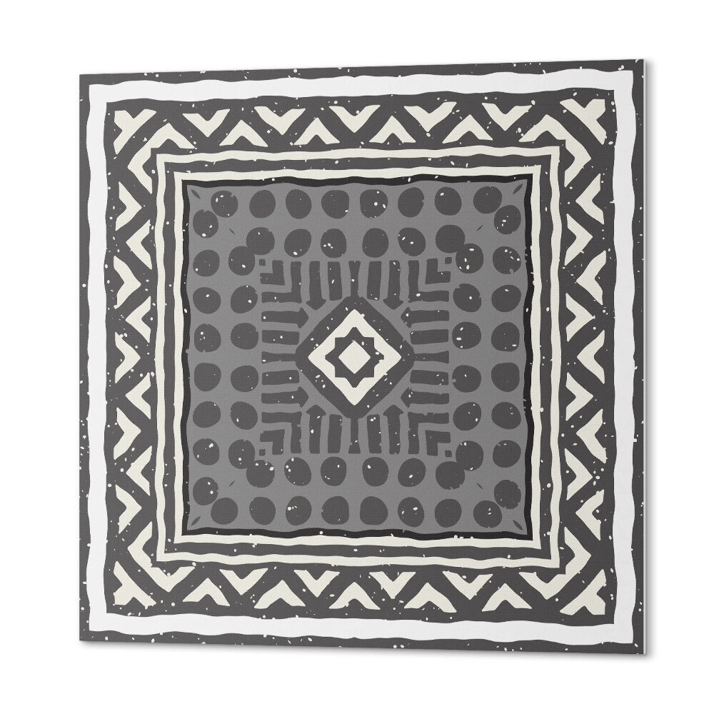Panel samoprzylepny kwadratowy Geometryczny wzór z ramkami