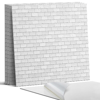 Panel samoprzylepny kwadratowy Wzór ceglanej ściany