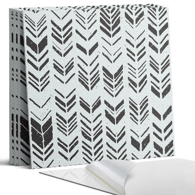 Panel samoprzylepny kwadratowy Wzór strzałek w rządku