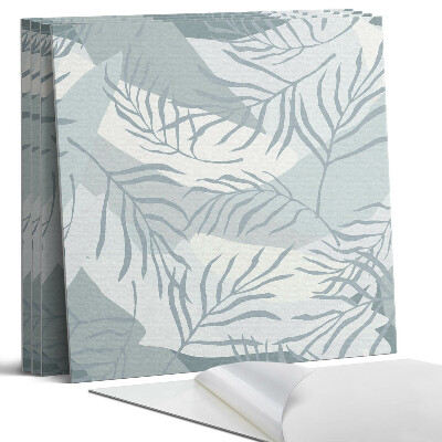 Panel dekoracyjny kwadratowy Tropikalny wzór liściasty