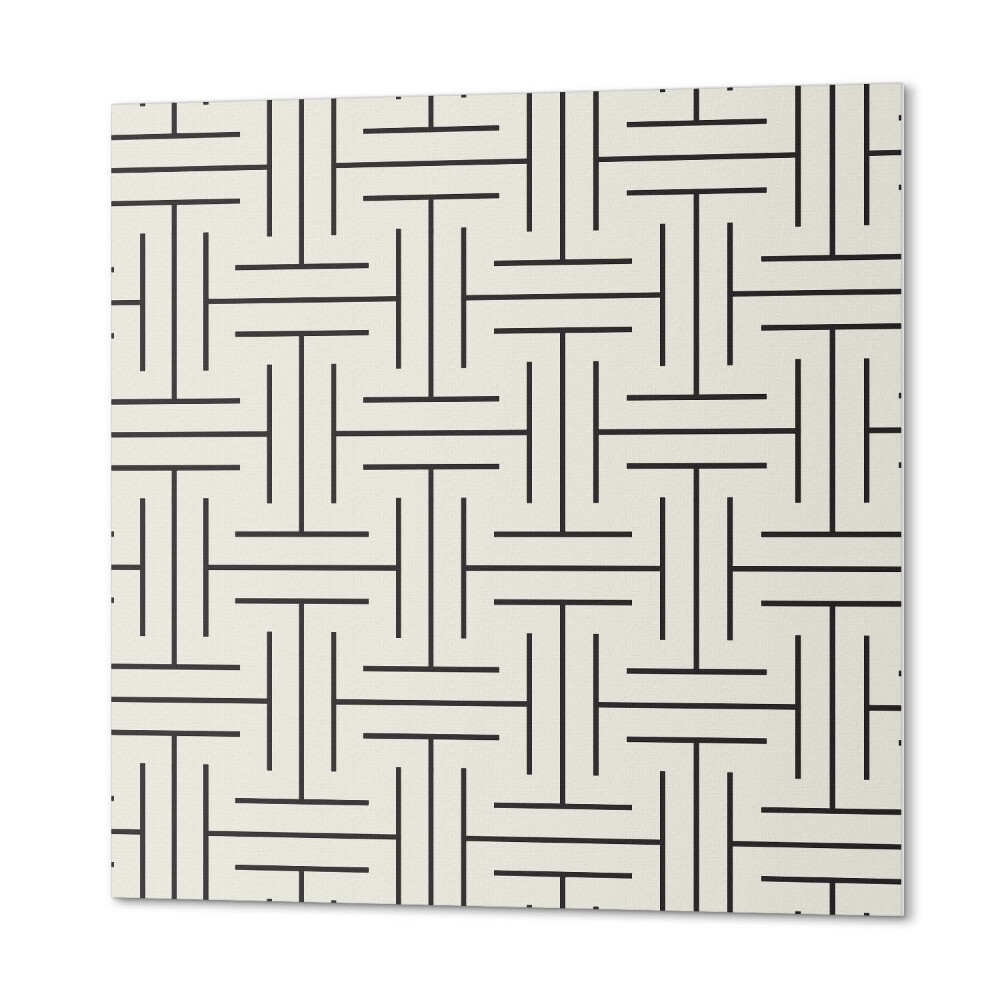 Panel ścienny pcv Wzór geometryczny w kratkę