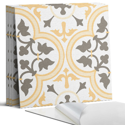 Panel ścienny pcv Wzór roślinny na tle