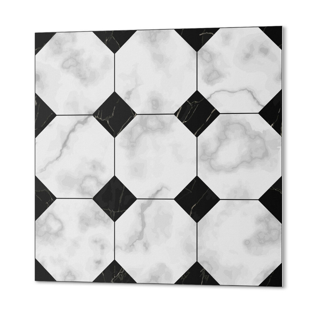 Panel samoprzylepny kwadratowy Geometryczne wzory płytek