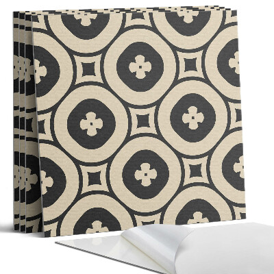 Panel ścienny pcv Geometryczny wzór z kwadratami