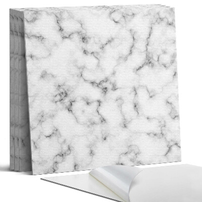 Panel dekoracyjny kwadratowy Wzór marmurowy z żyłkami