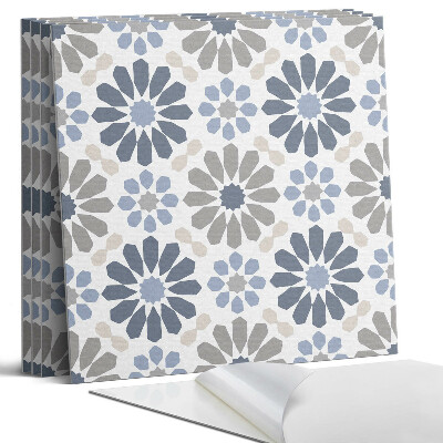 Panel ścienny pcv Wzór kwiatowy w symetrii