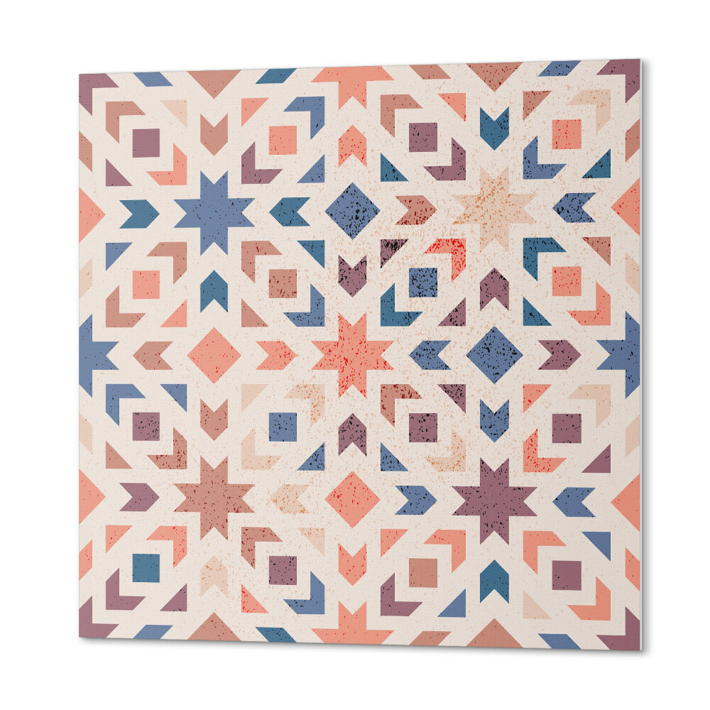 Panel dekoracyjny kwadratowy Geometryczne wzory w harmonii