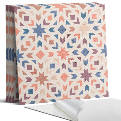 Panel dekoracyjny kwadratowy Geometryczne wzory w harmonii