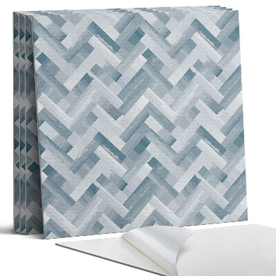 Panel samoprzylepny kwadratowy Wzór zygzakowaty w pasy