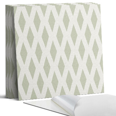 Panel samoprzylepny kwadratowy Wzór rombów w siatce