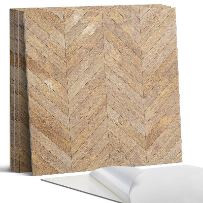 Panel ścienny pcv Wzór deski w jodełkę