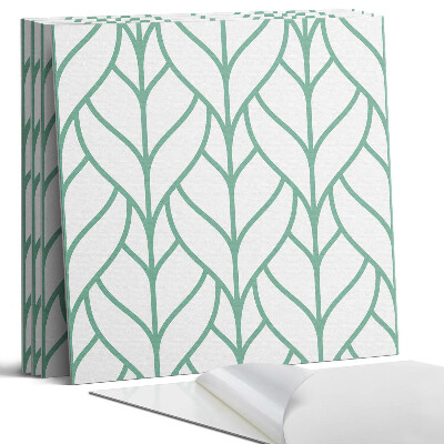 Panel ścienny pcv Wzór liści w symetrii