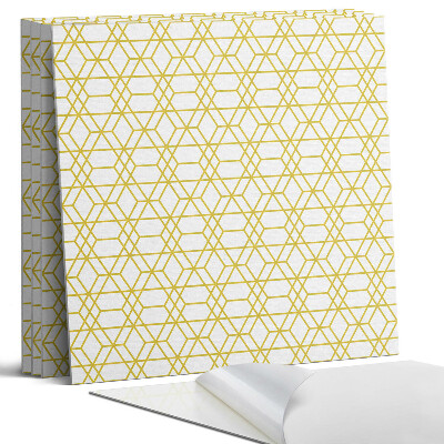 Panel ścienny pcv Geometria w regularnych kształtach