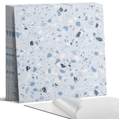 Panel samoprzylepny kwadratowy Wzór z fragmentami kamieni