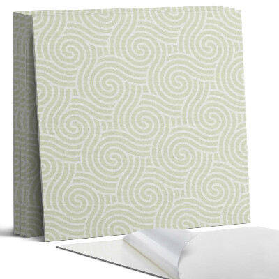 Panel dekoracyjny kwadratowy Fale w spiralnym wzorze