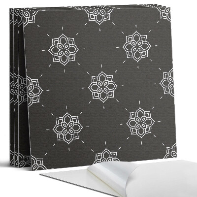 Panel ścienny pcv Kwiatowy wzór na tle