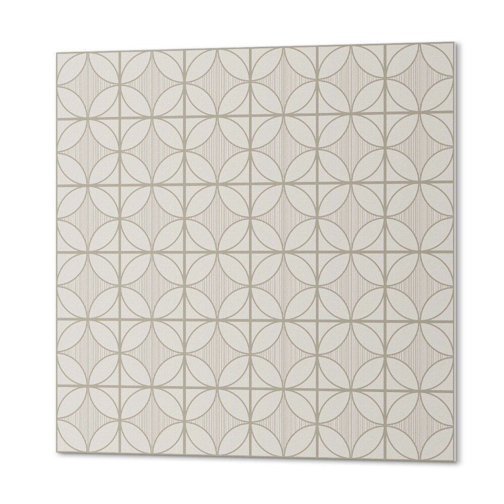 Panel dekoracyjny kwadratowy Geometryczny wzór z okręgami