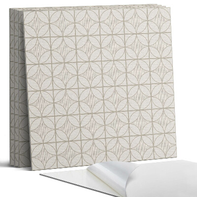 Panel dekoracyjny kwadratowy Geometryczny wzór z okręgami