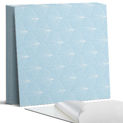 Panel dekoracyjny kwadratowy Fale w delikatnym wzorze